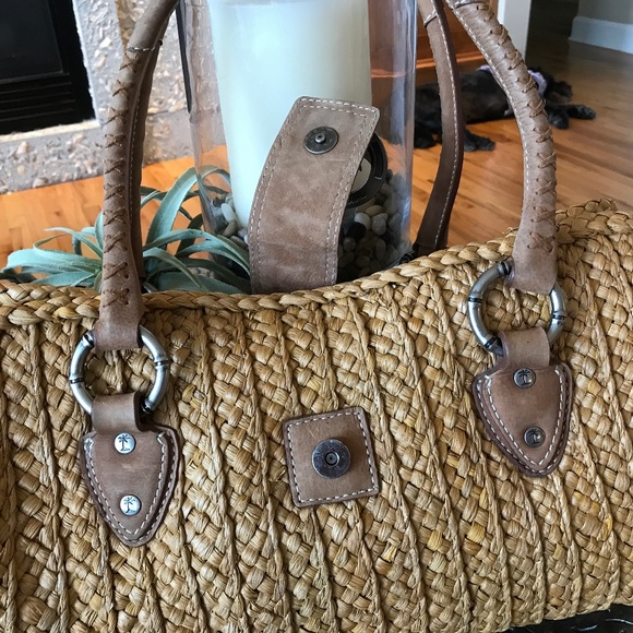TOMMY BAHAMA LARGE STRAW BAG - Picture 4 of 16